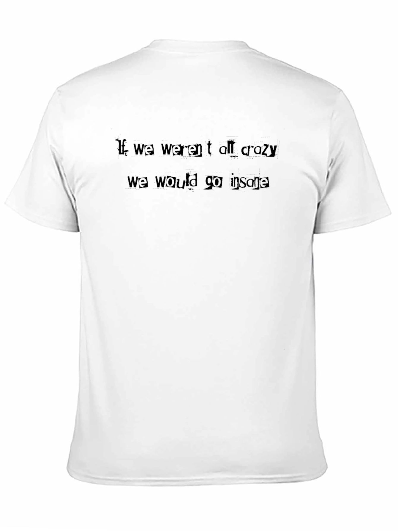 Camiseta Negra con Frase Inspiradora