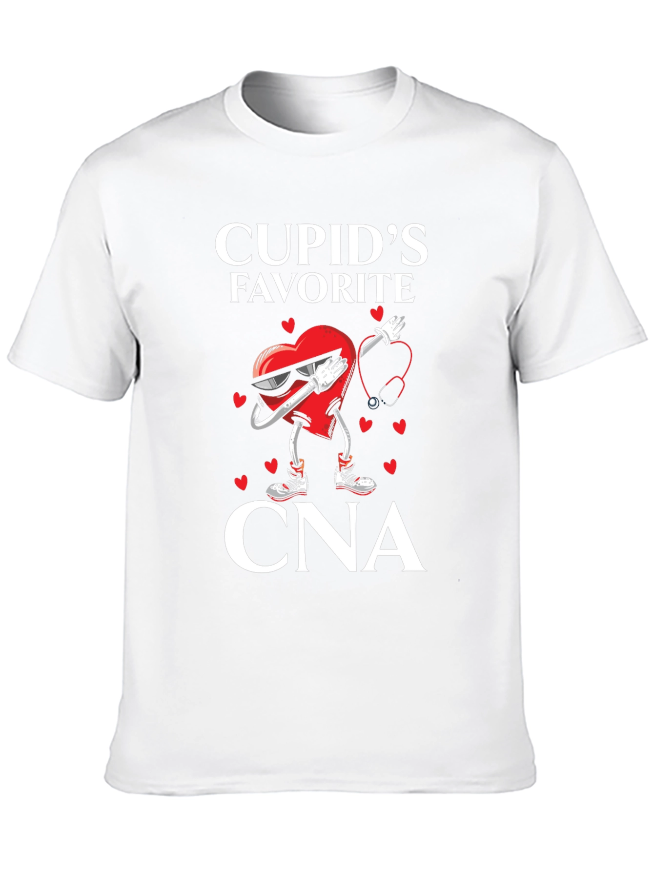 Camiseta Negra Cupids Favorite CNA