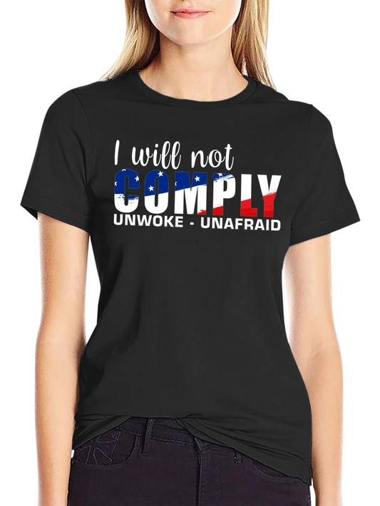 Camiseta No Cumpliré - Patriótica y Audaz