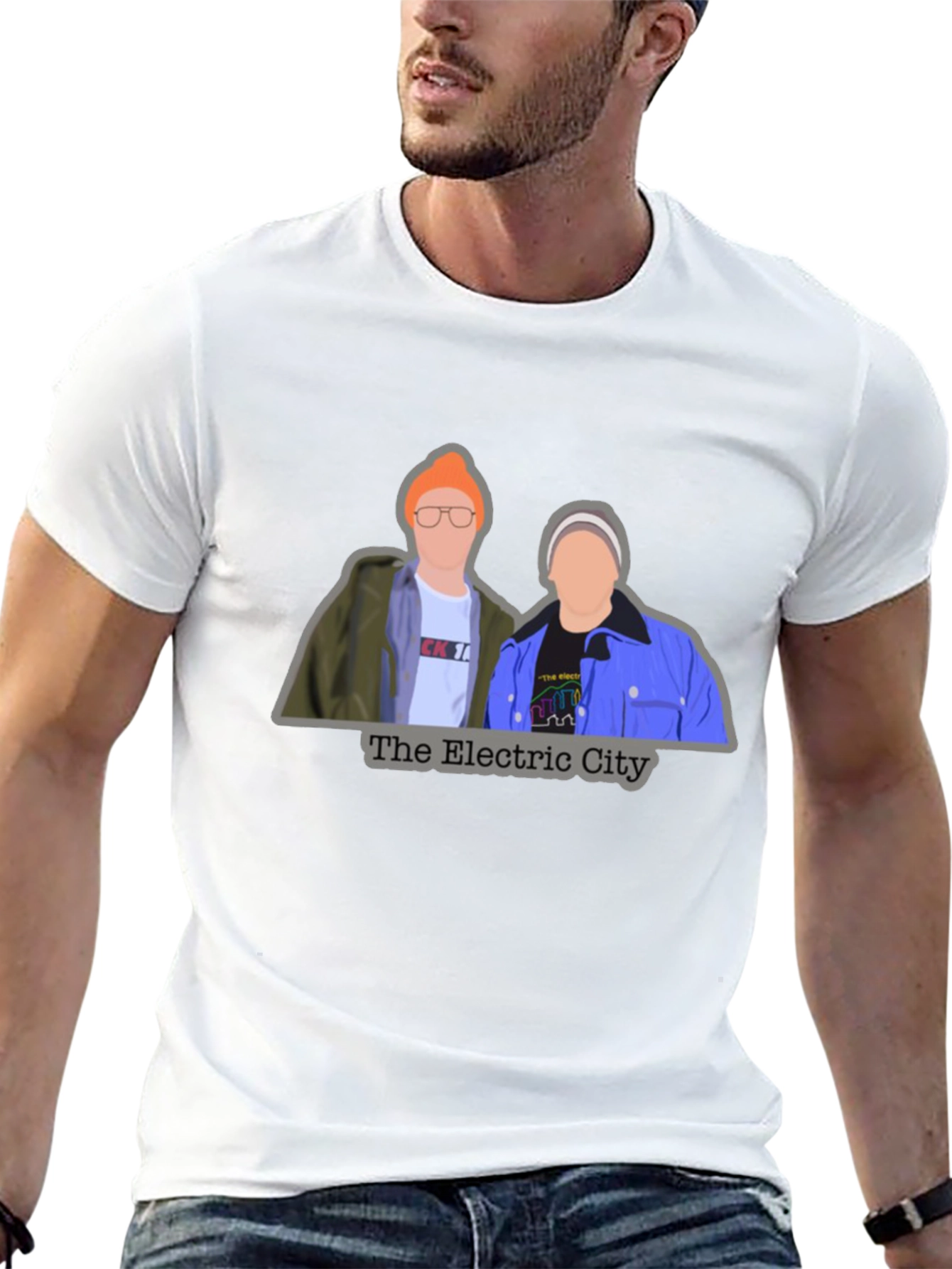 Camiseta The Electric City - Estilo Único