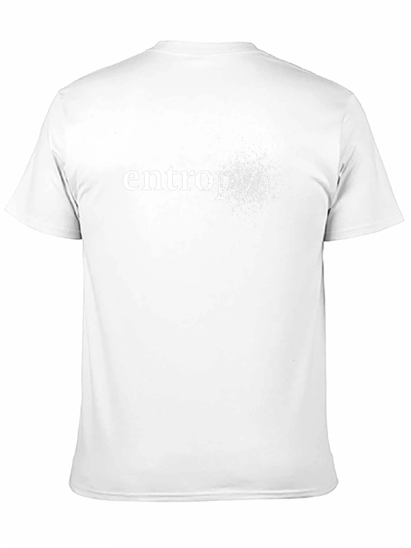 Camiseta Negra Entropy para Hombre