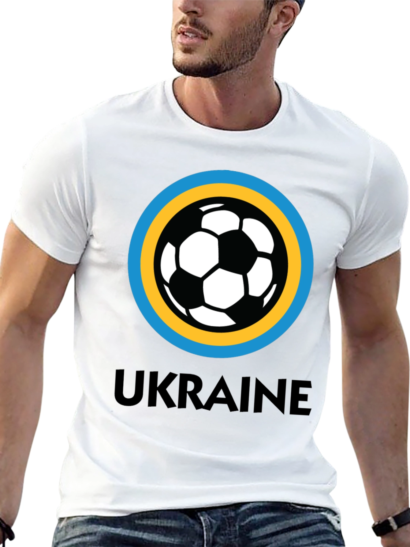 Camiseta Ucrania Fútbol - Diseño Exclusivo