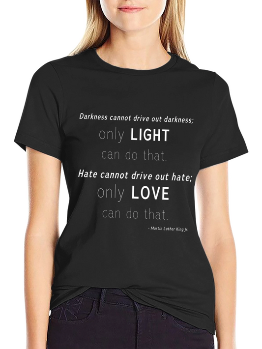 Camiseta con Cita Inspiradora de Martin Luther King Jr.