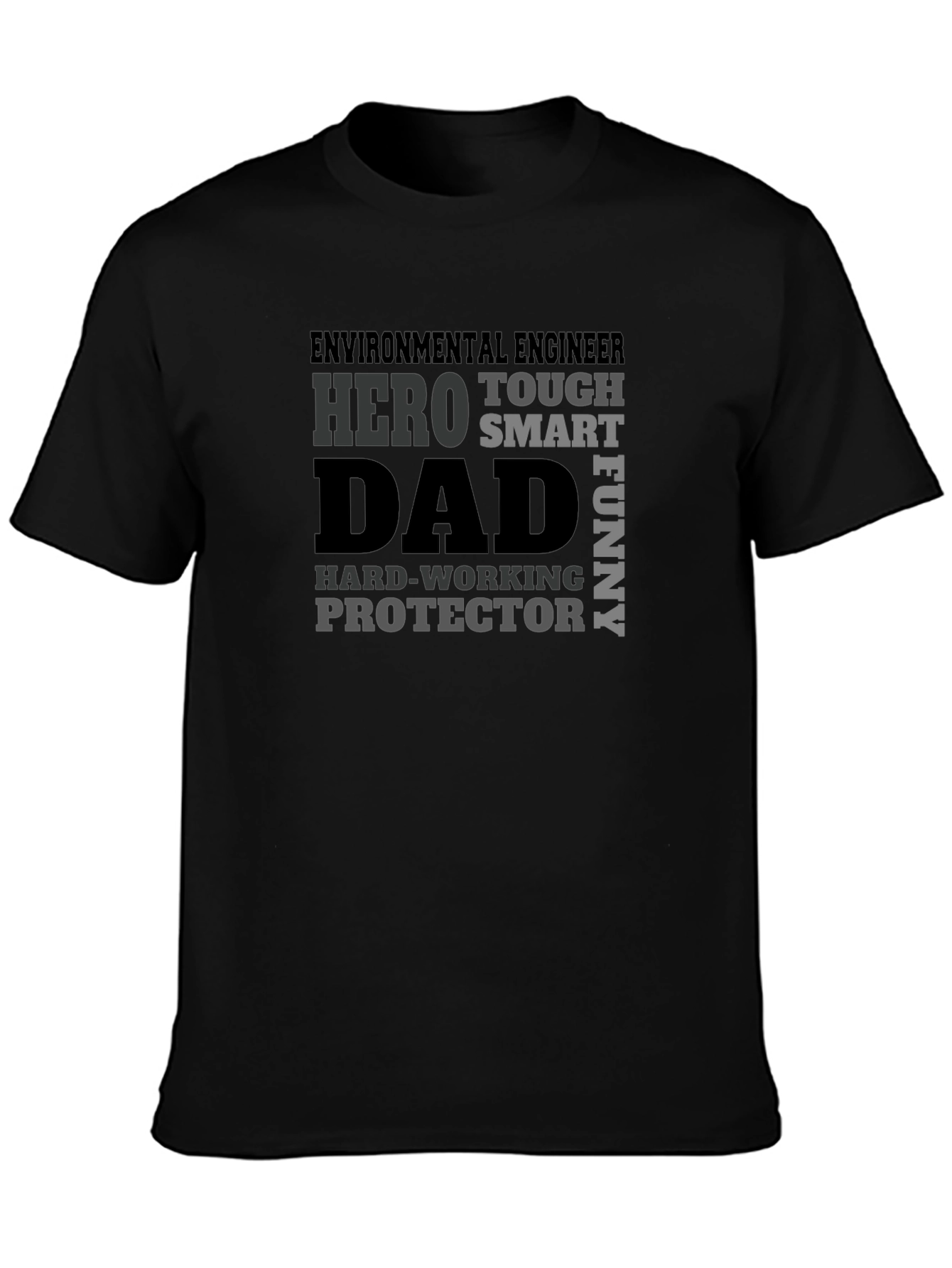 Camiseta para Papá Ingeniero Ambiental - Héroe Divertido