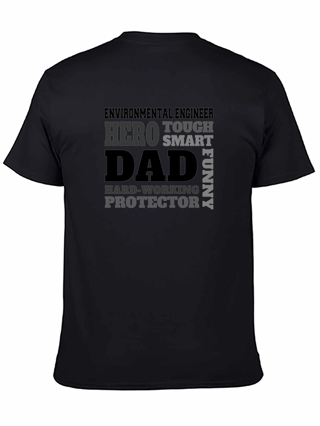 Camiseta para Papá Ingeniero Ambiental - Héroe Divertido