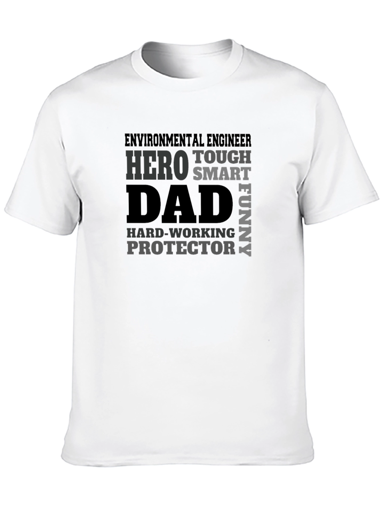 Camiseta para Papá Ingeniero Ambiental - Héroe Divertido