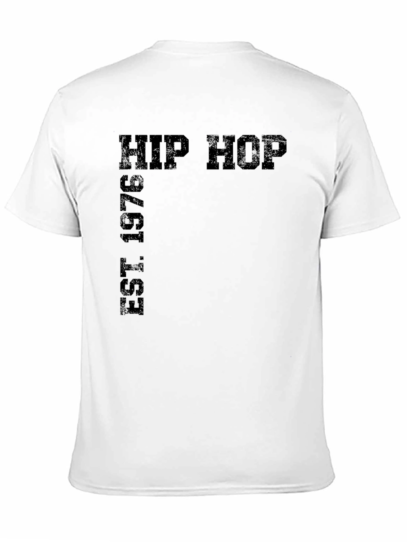 Camiseta Hip Hop Est. 1976 - Estilo Urbano