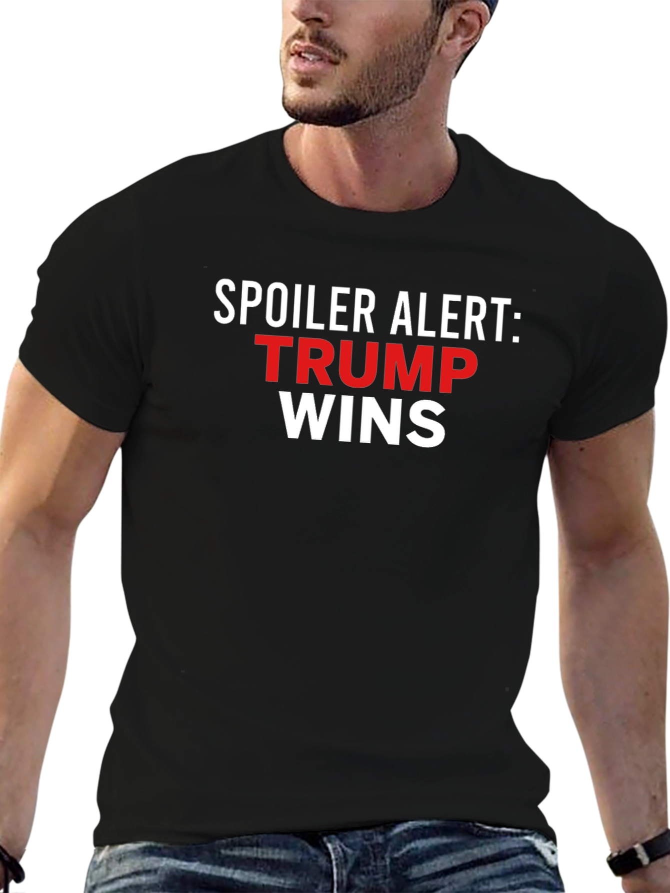 Camiseta: Alerta Spoiler Trump Gana