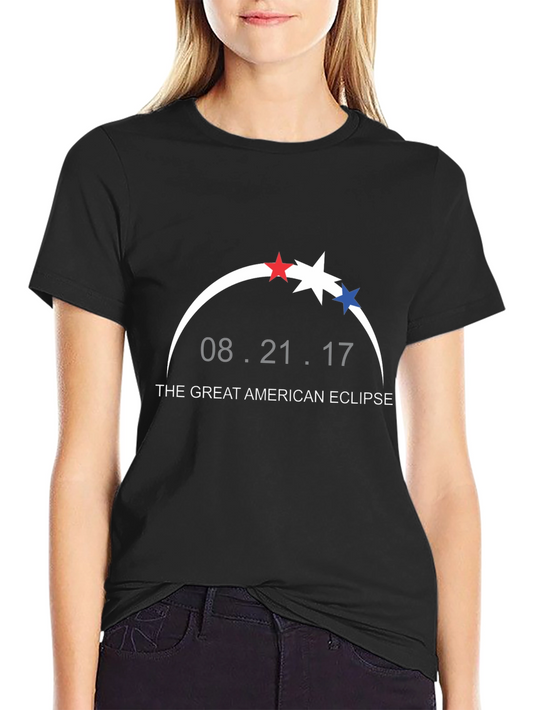 Camiseta Eclipse Americano 2017 - Diseño Único