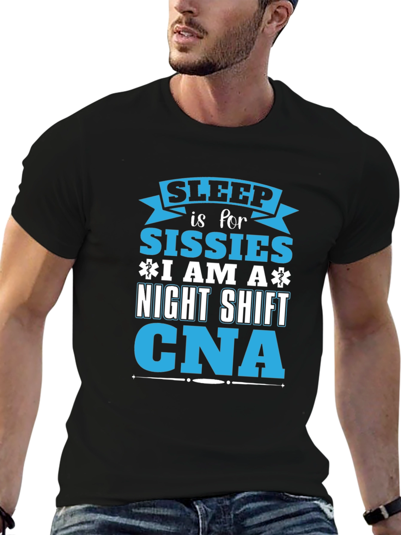 Camiseta Divertida CNA - Turno de Noche