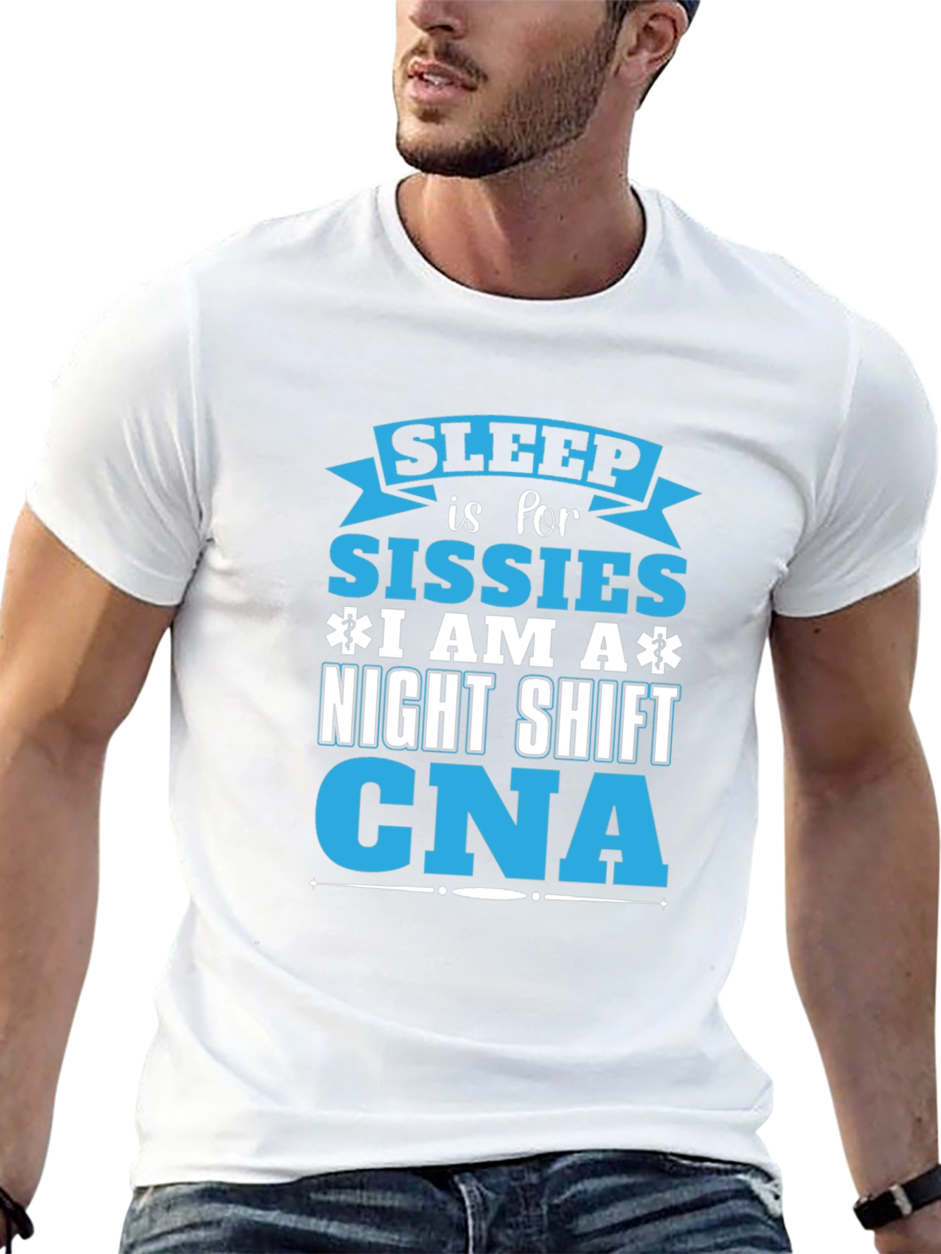 Camiseta Divertida CNA - Turno de Noche