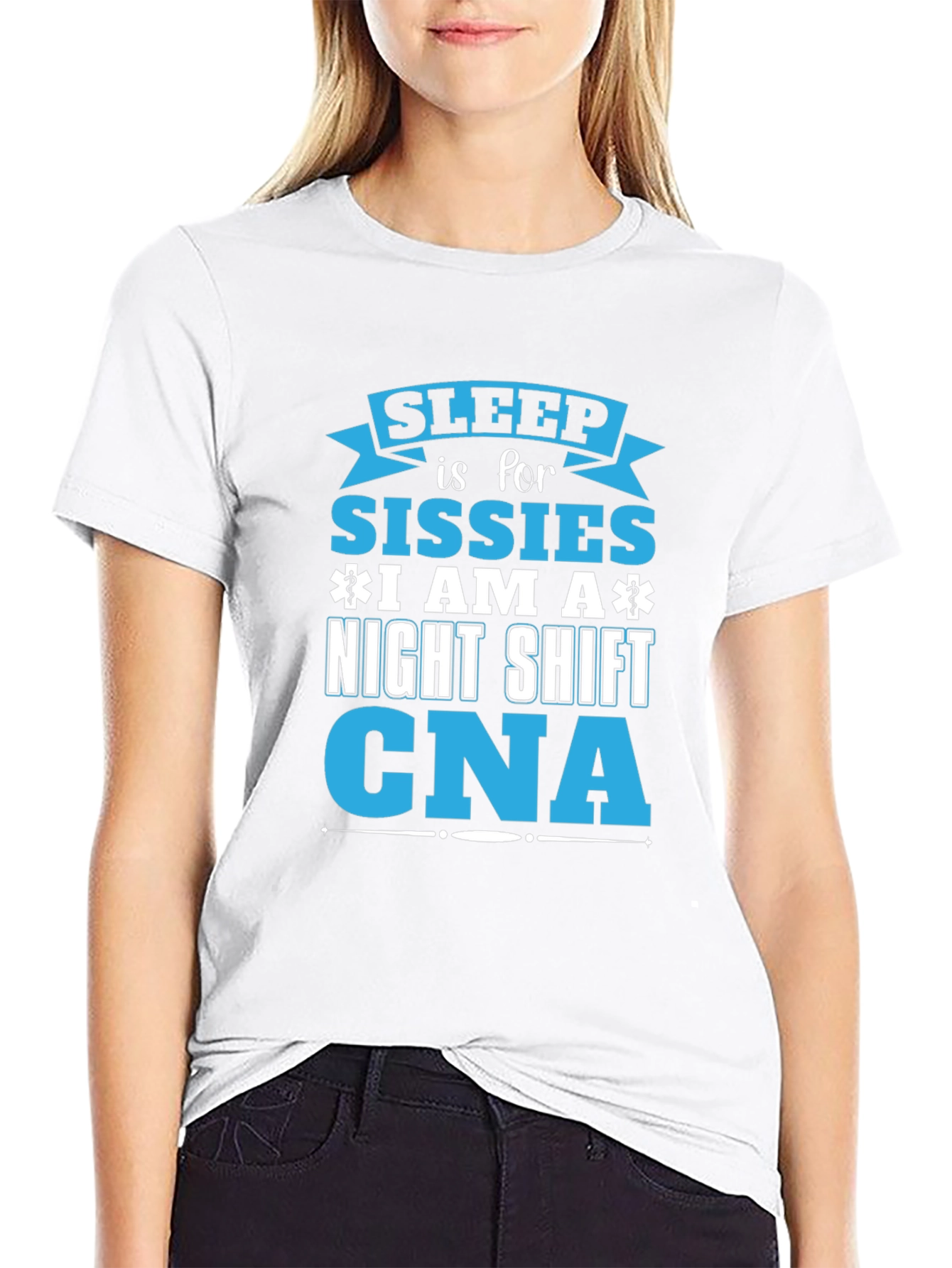 Camiseta Divertida CNA - Turno de Noche