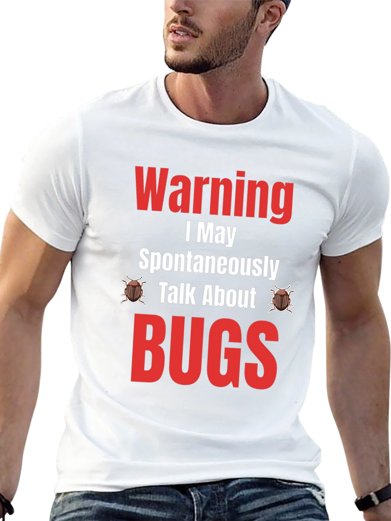 Camiseta Negra - Warning: Puedo Hablar de BUGS