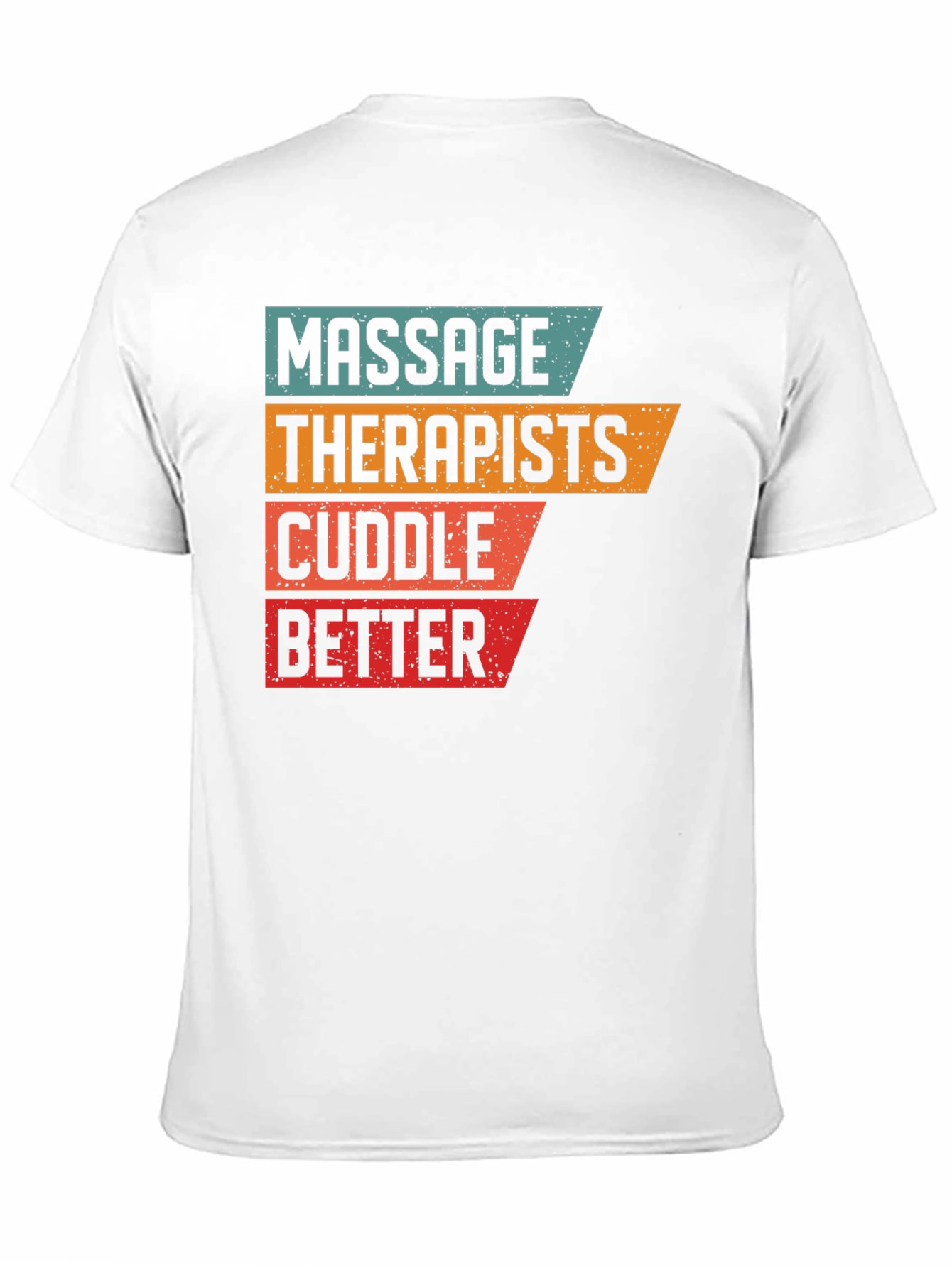 Camiseta Negra Masajistas Acarician Mejor