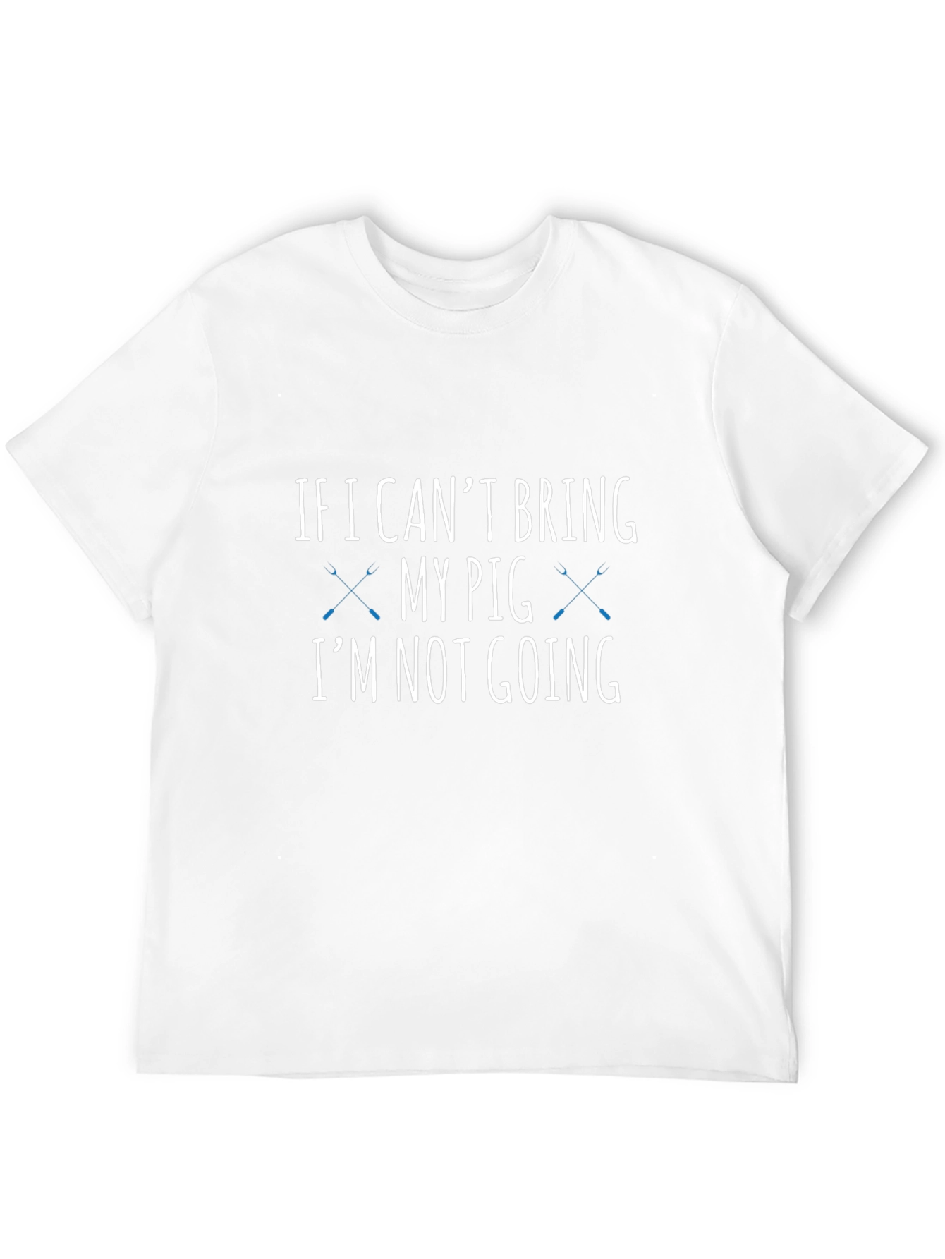 Camiseta Negra con Mensaje Divertido Mi Cerdo
