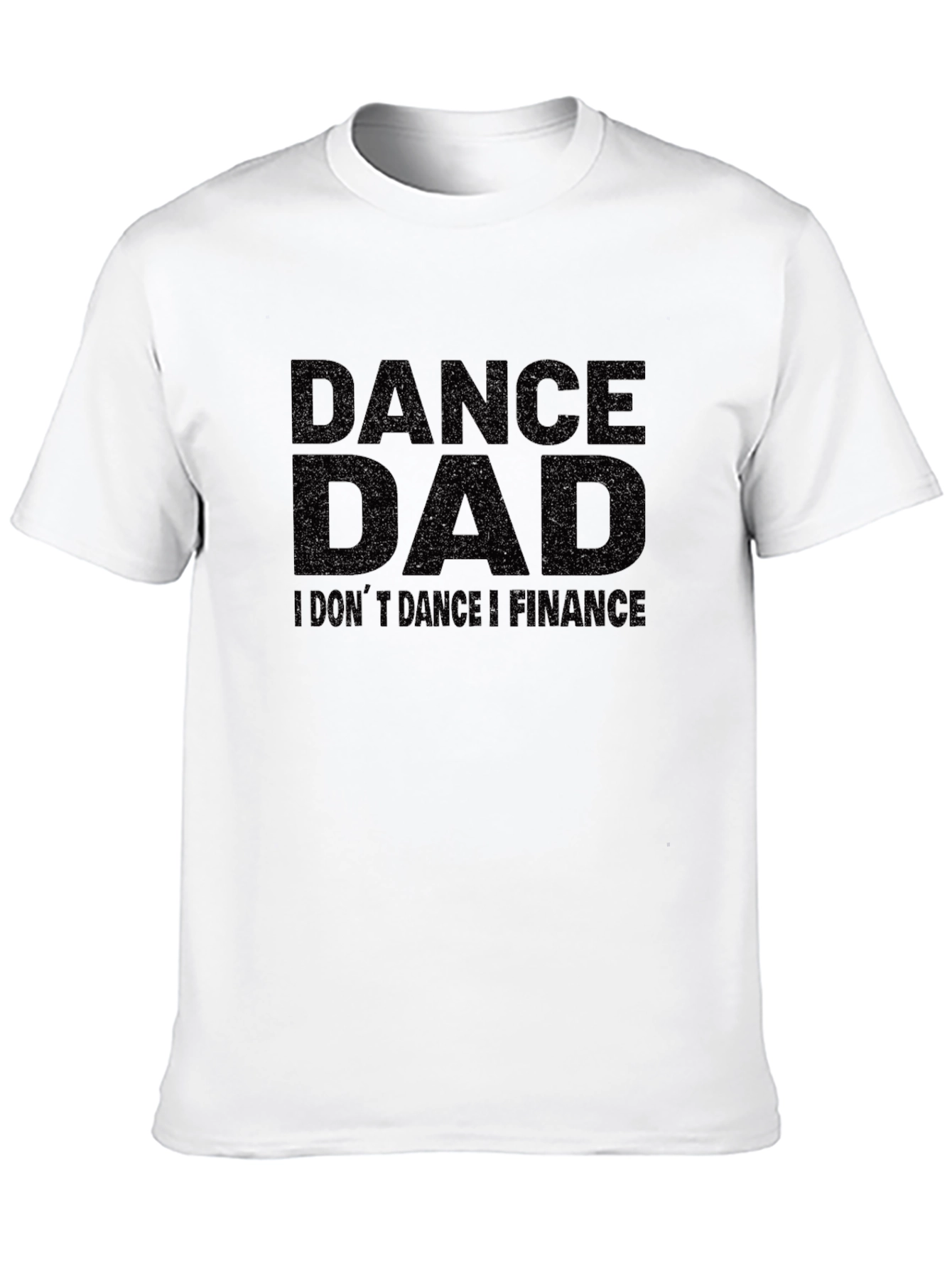 Camiseta Negra Dance Dad para Papá Financiero