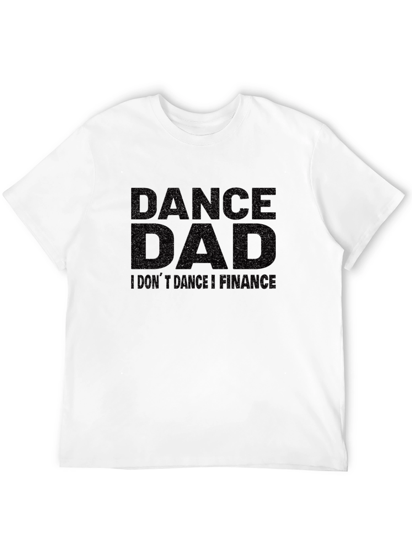 Camiseta Negra Dance Dad para Papá Financiero