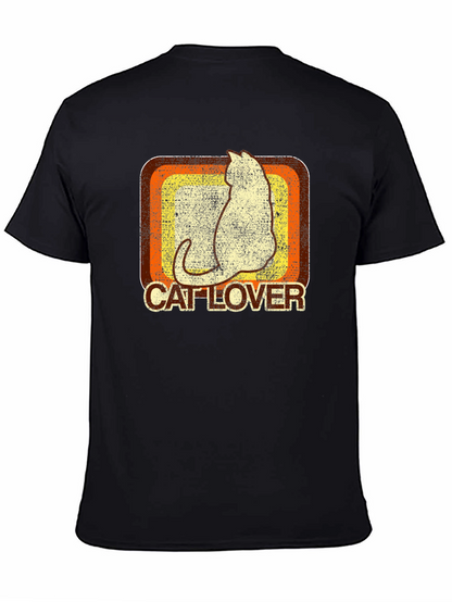 Camiseta Retro Cat Lover para Amantes de los Gatos