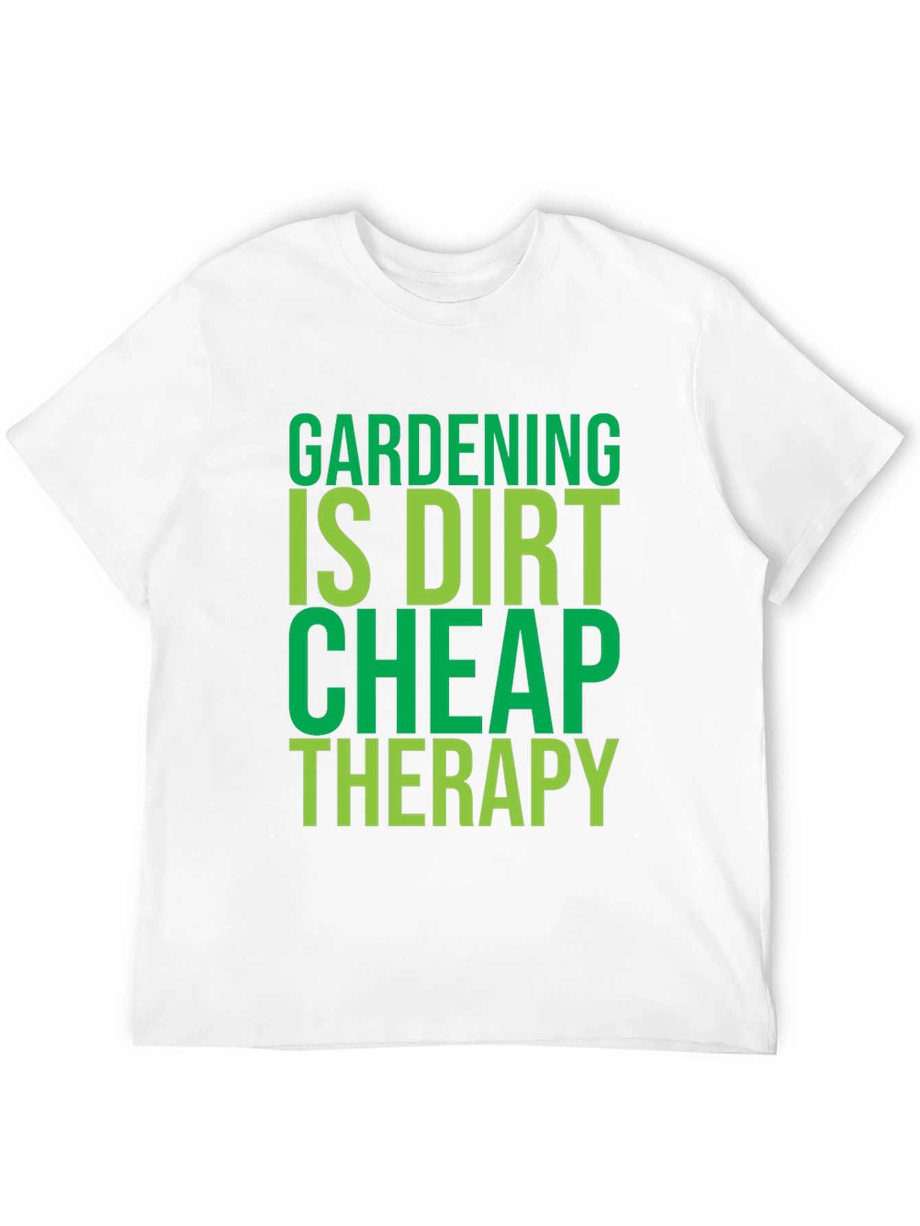 Camiseta Negra con Diseño de Jardinería
