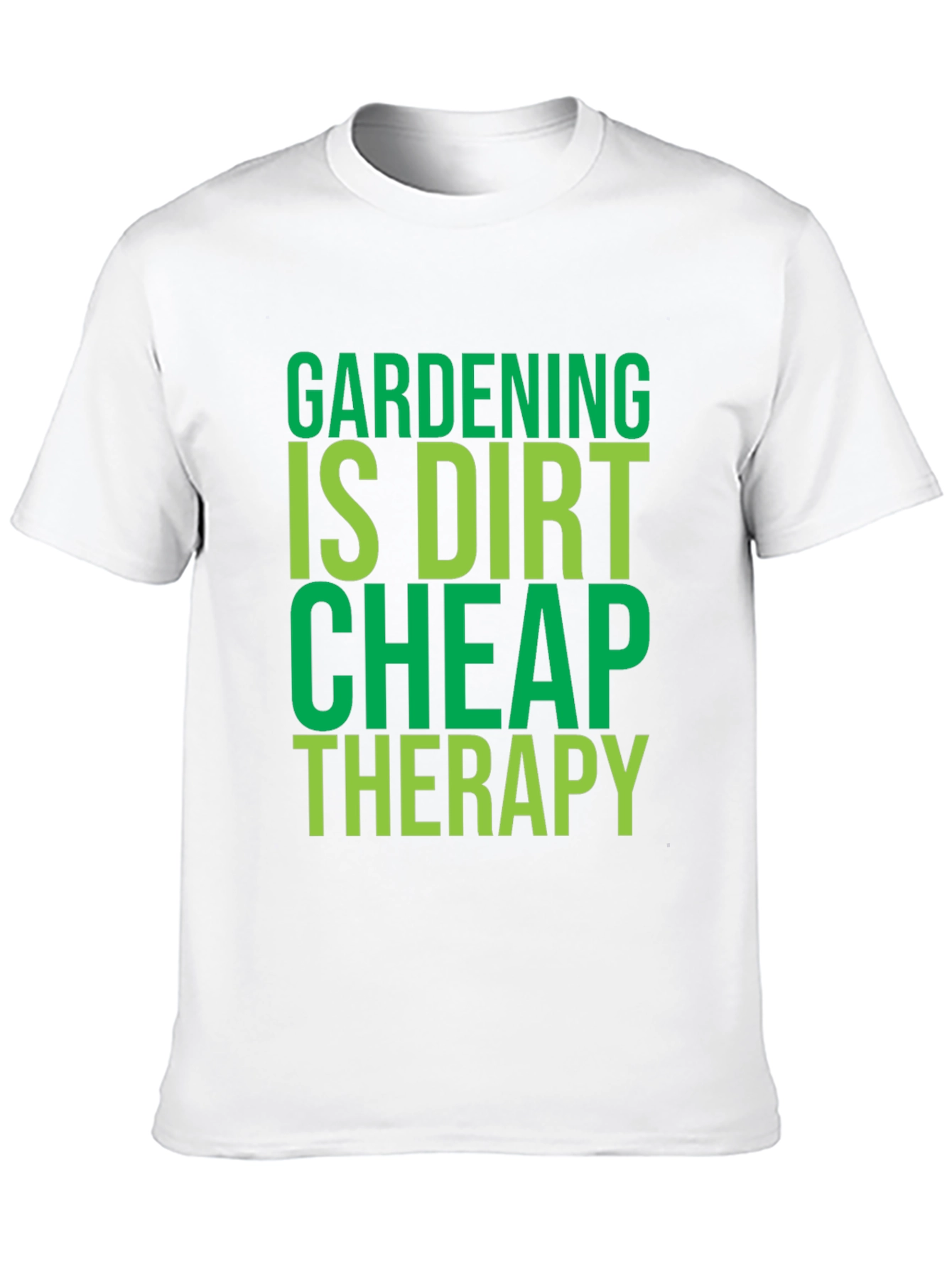Camiseta Negra con Diseño de Jardinería