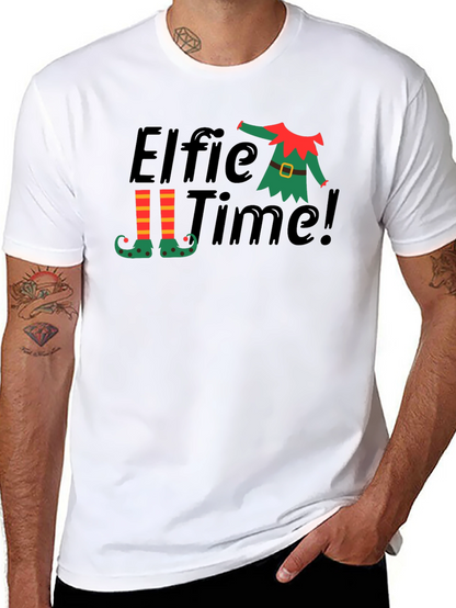 Camiseta Elfie Time! Navideña