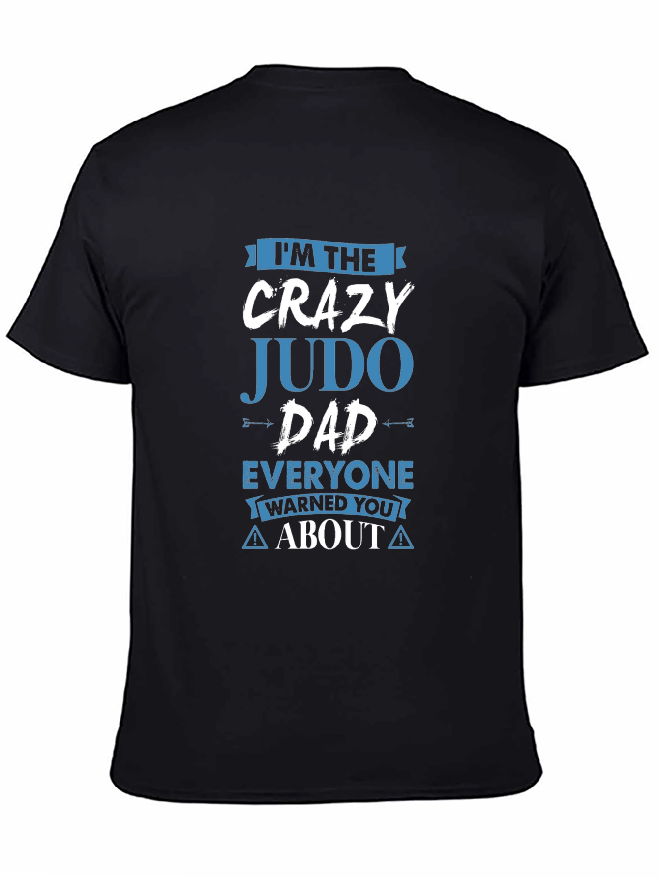 Camiseta Negra Judo Dad