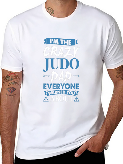 Camiseta Negra Judo Dad