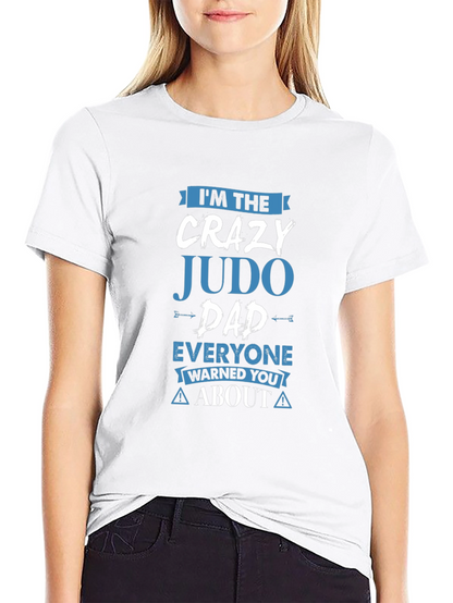 Camiseta Negra Judo Dad