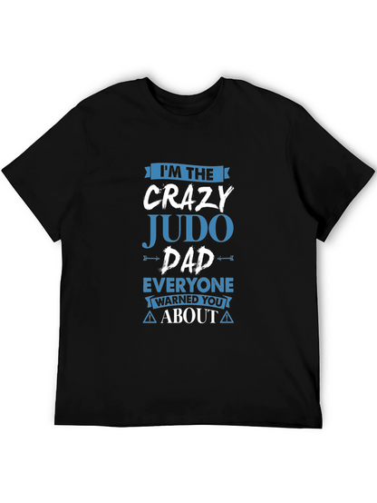 Camiseta Negra Judo Dad