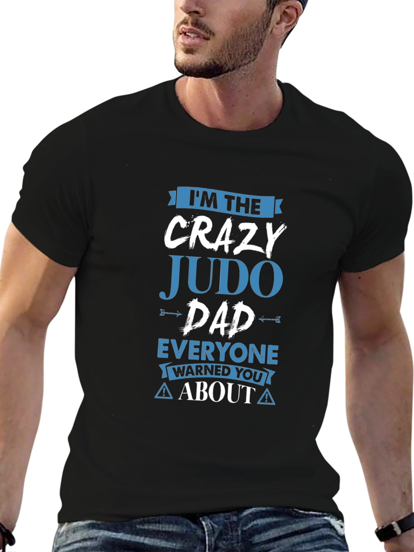 Camiseta Negra Judo Dad