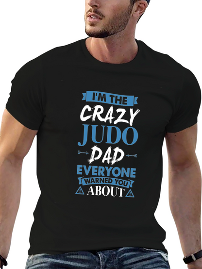 Camiseta Negra Judo Dad