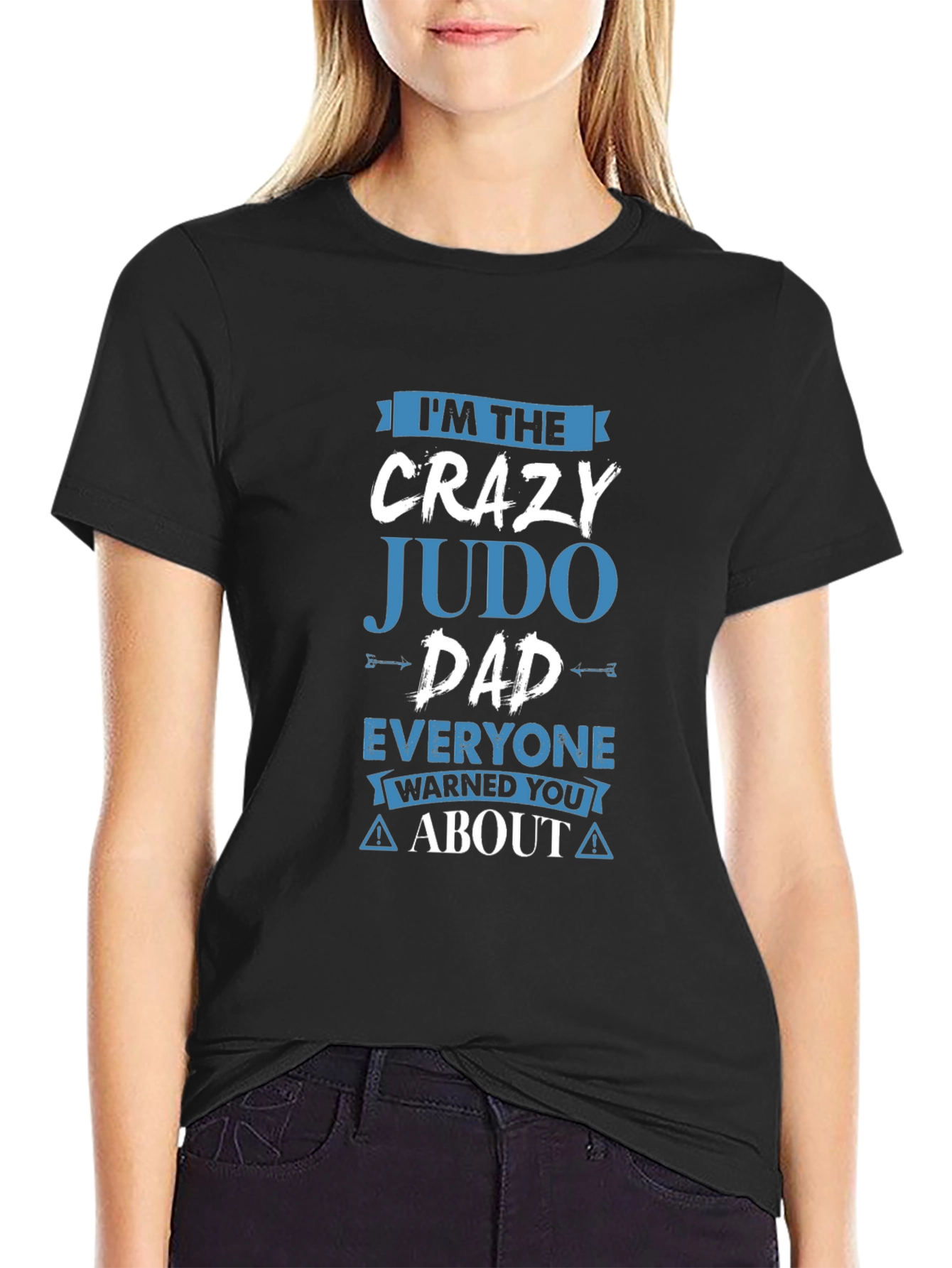 Camiseta Negra Judo Dad
