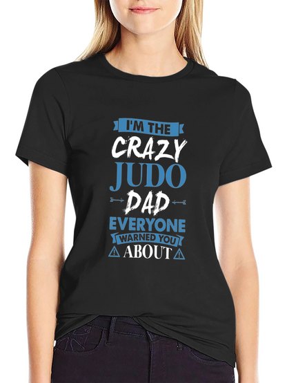Camiseta Negra Judo Dad