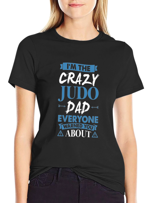 Camiseta Negra Judo Dad