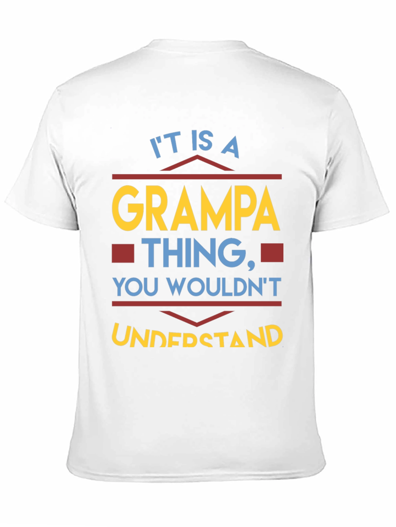 Camiseta Cosa de Abuelo Negra para Hombre