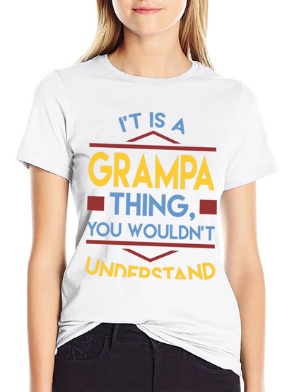 Camiseta Cosa de Abuelo Negra para Hombre