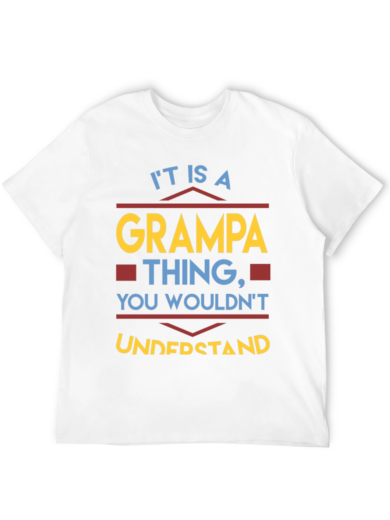 Camiseta Cosa de Abuelo Negra para Hombre