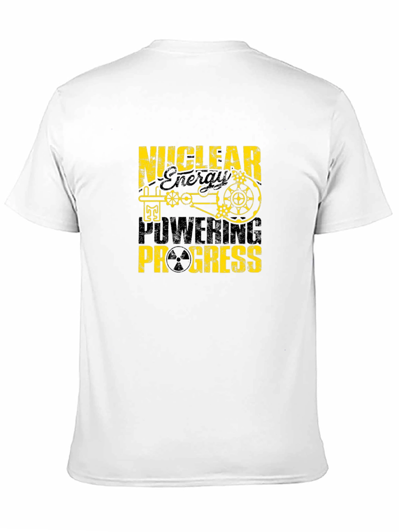 Camiseta Negra Nuclear Energy Powering Progress