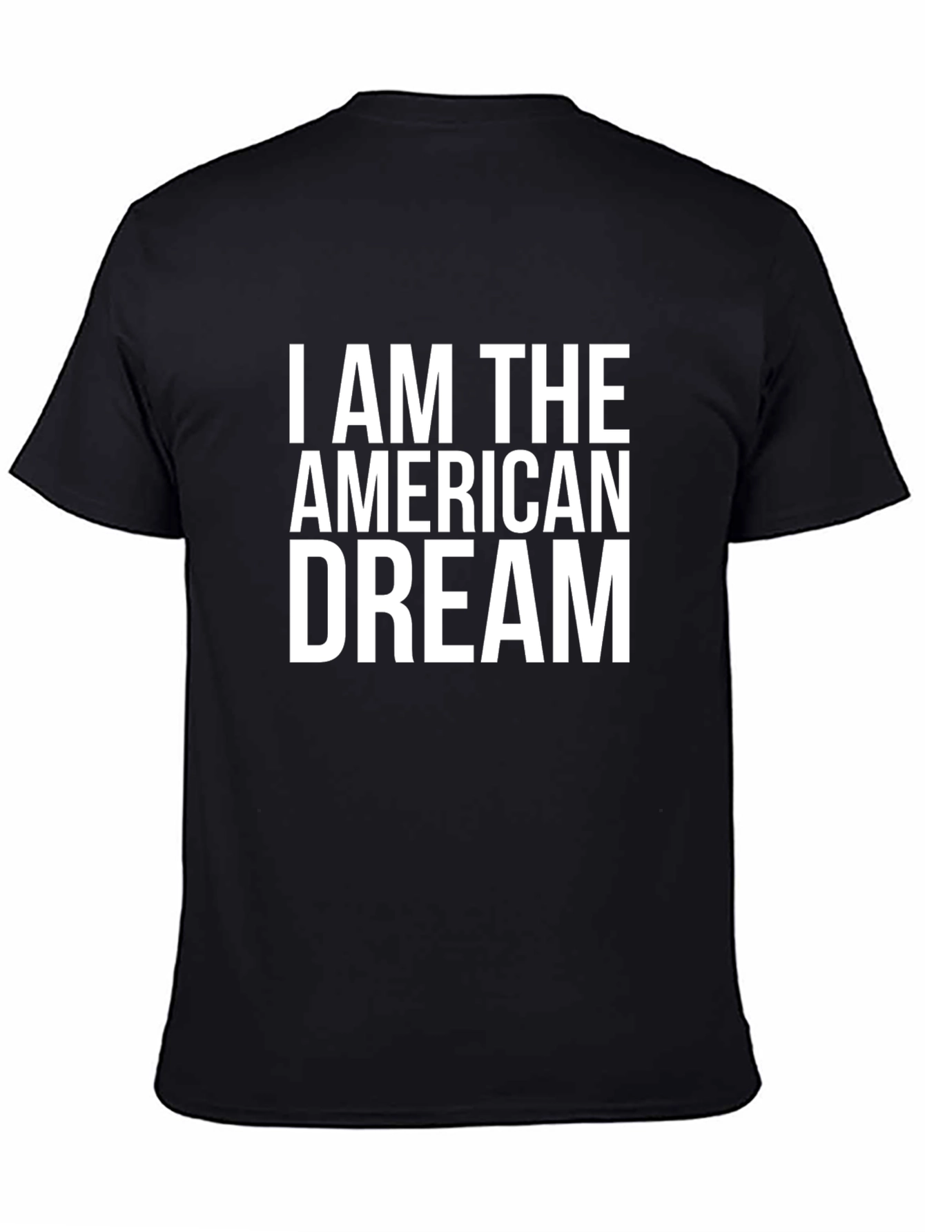 Camiseta Negra: El Sueño Americano