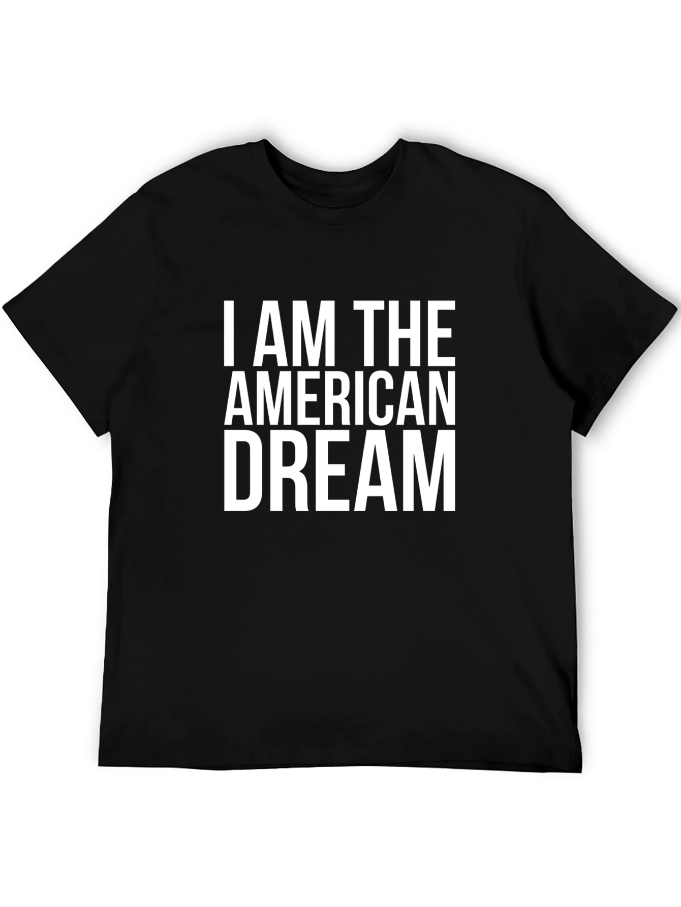 Camiseta Negra: El Sueño Americano
