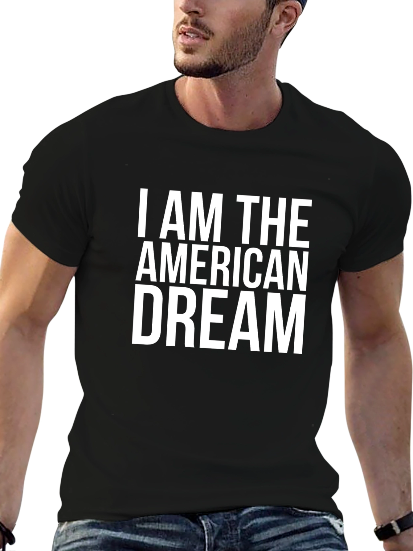 Camiseta Negra: El Sueño Americano