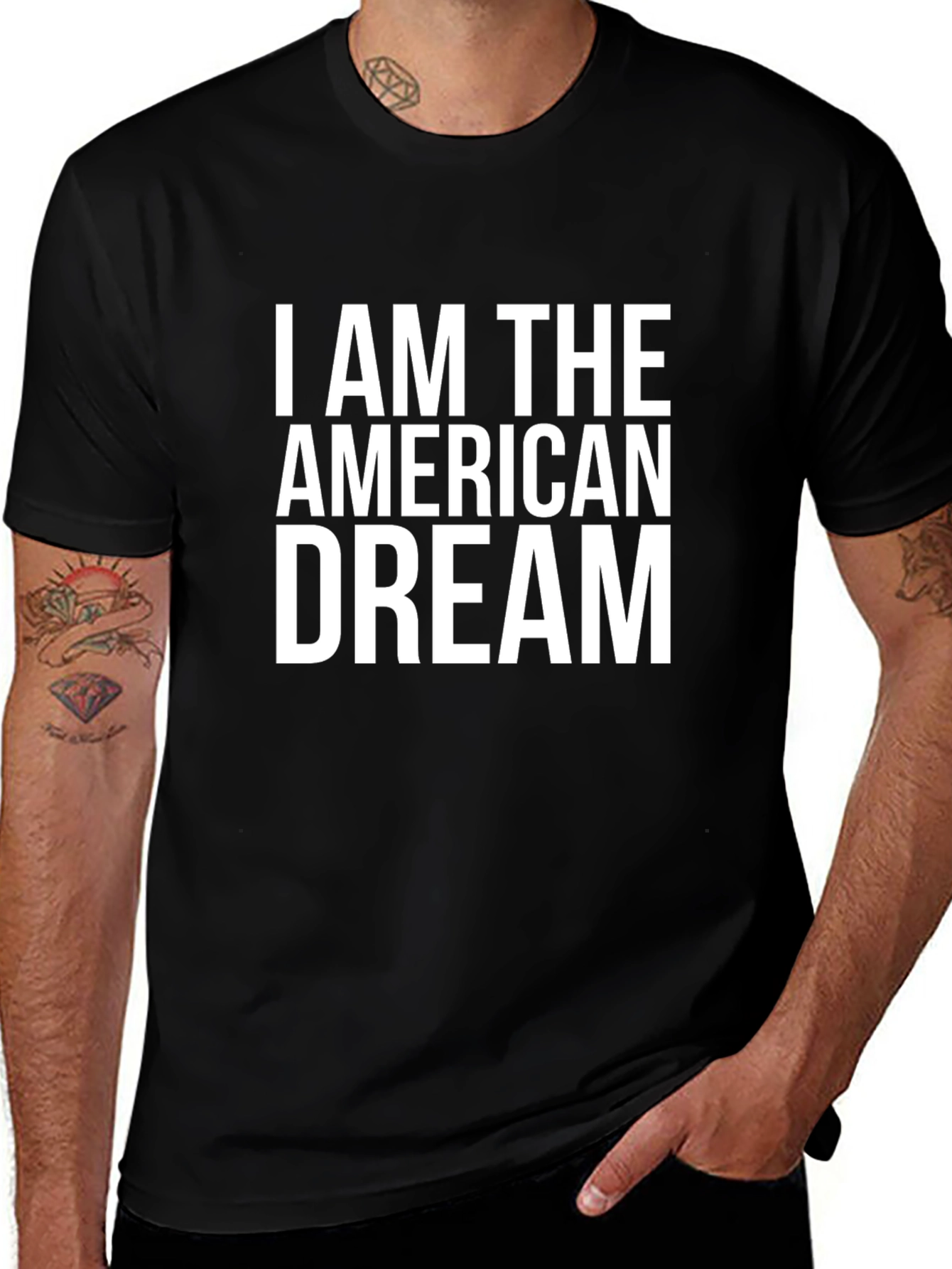 Camiseta Negra: El Sueño Americano