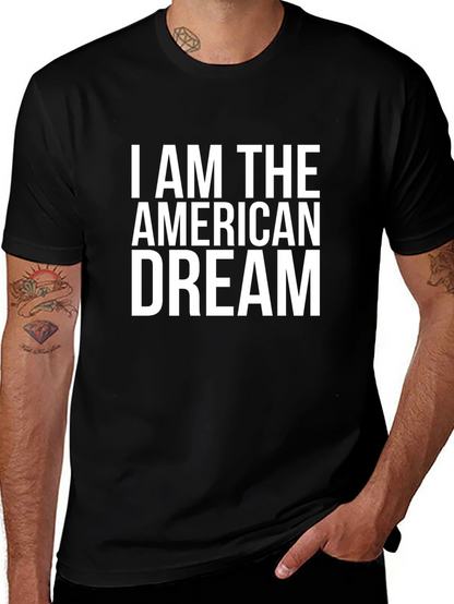 Camiseta Negra: El Sueño Americano