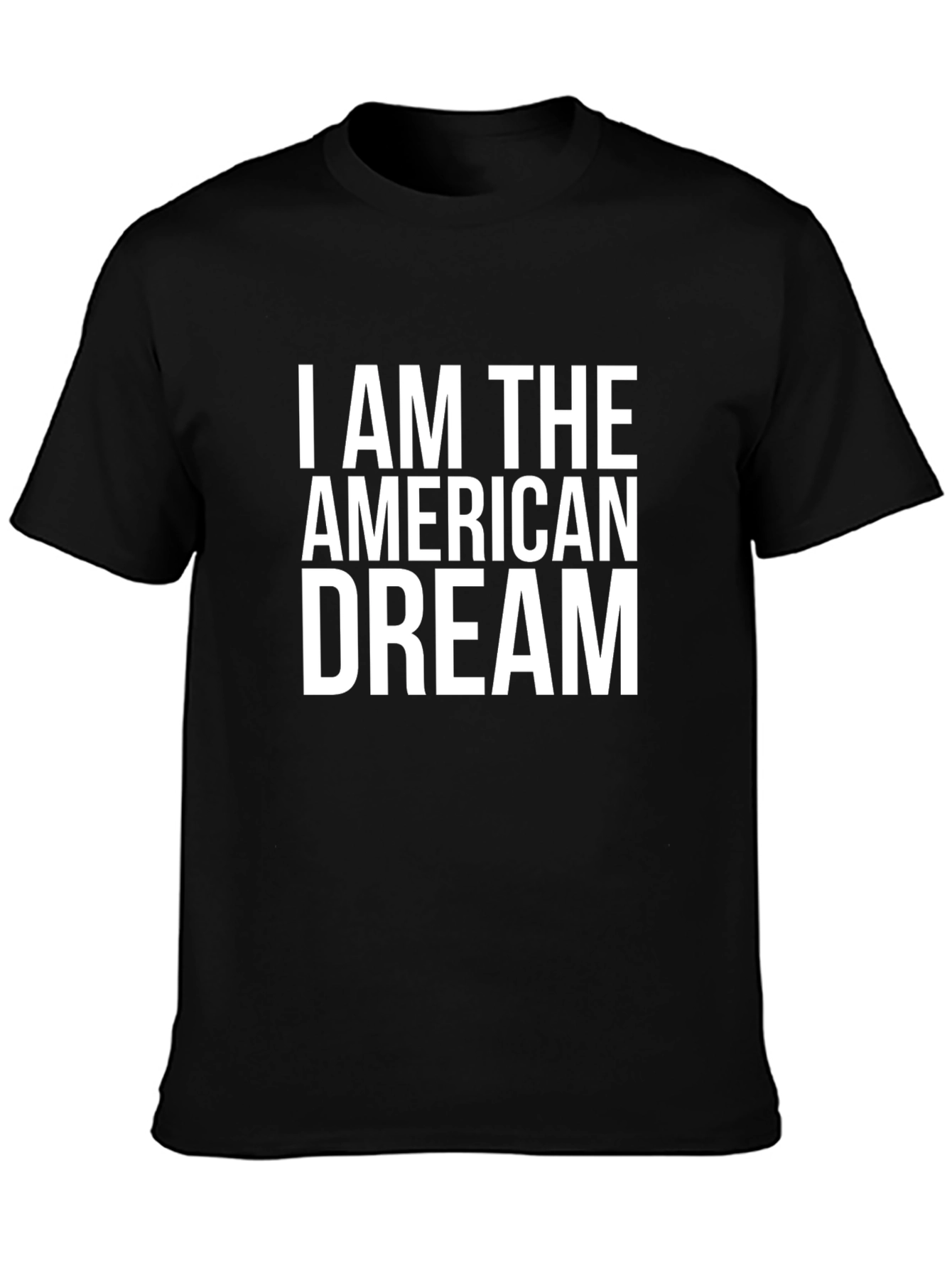 Camiseta Negra: El Sueño Americano