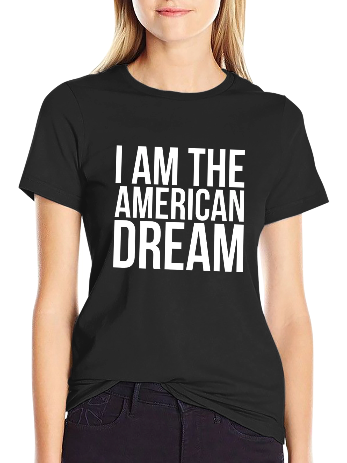 Camiseta Negra: El Sueño Americano