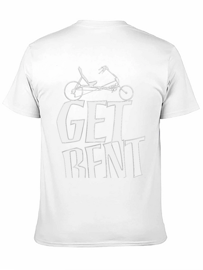 Camiseta Negra Get Bent Ciclismo Reclinado