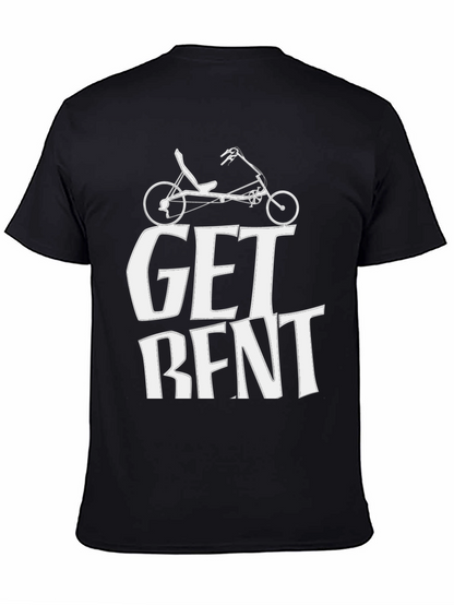 Camiseta Negra Get Bent Ciclismo Reclinado