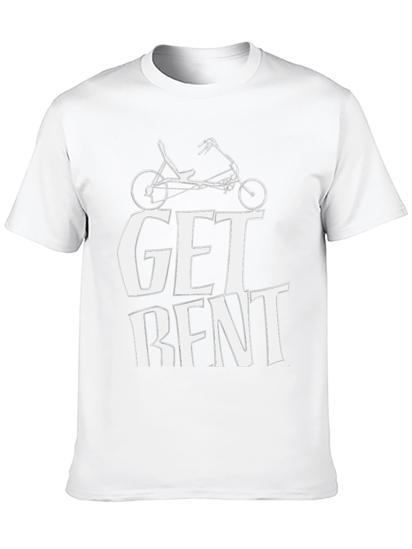 Camiseta Negra Get Bent Ciclismo Reclinado