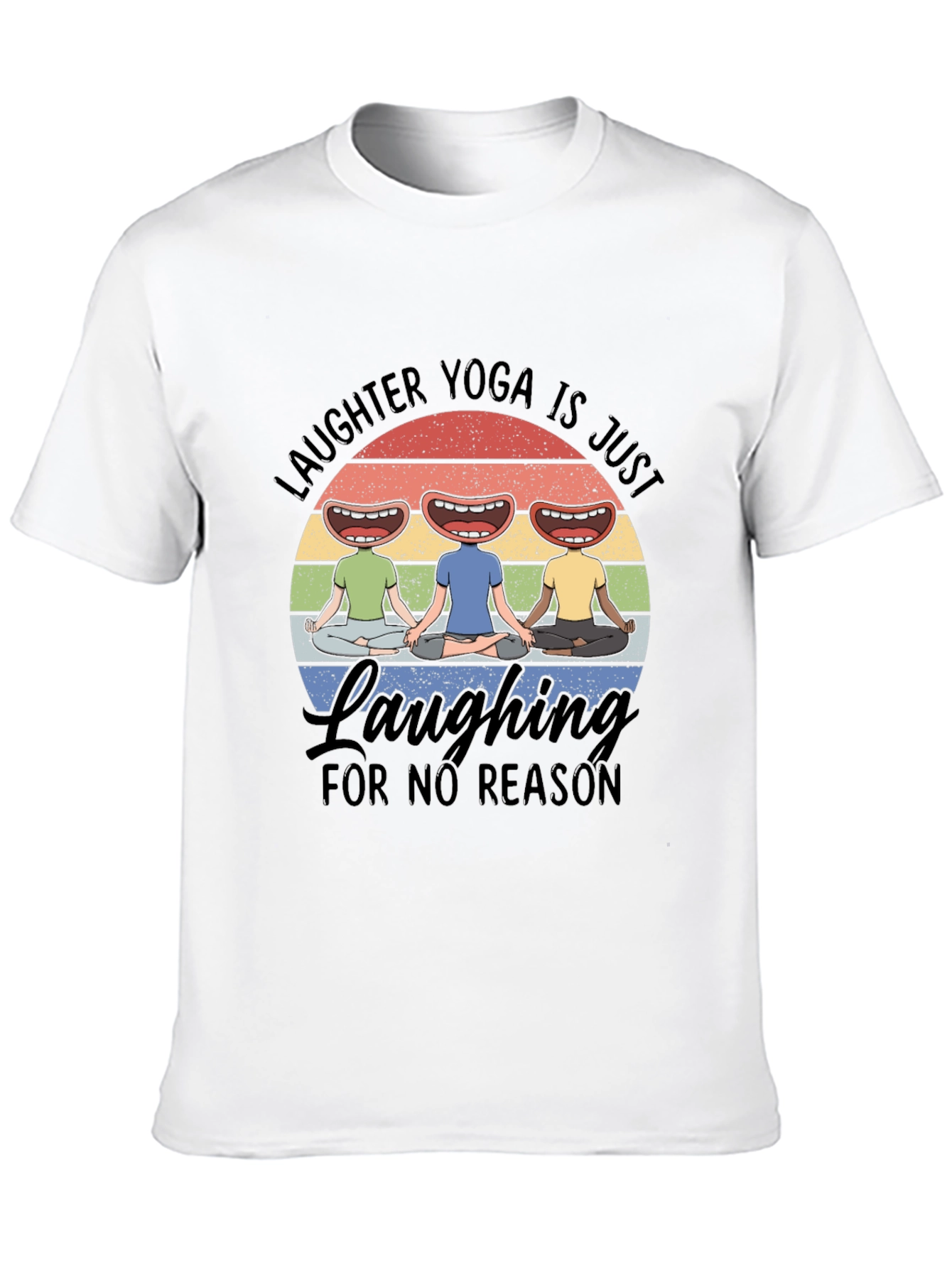 Camiseta Yoga de la Risa para Hombre