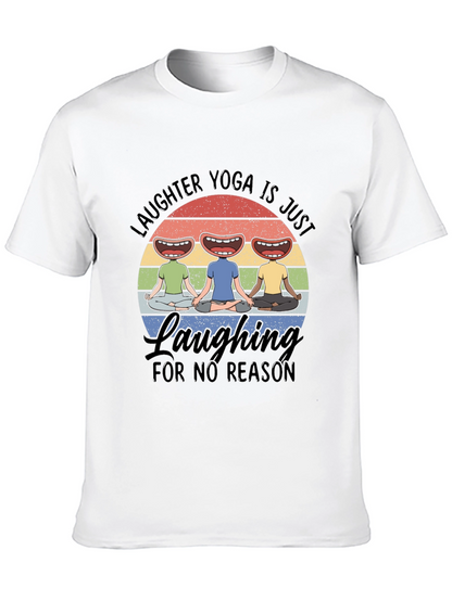 Camiseta Yoga de la Risa para Hombre